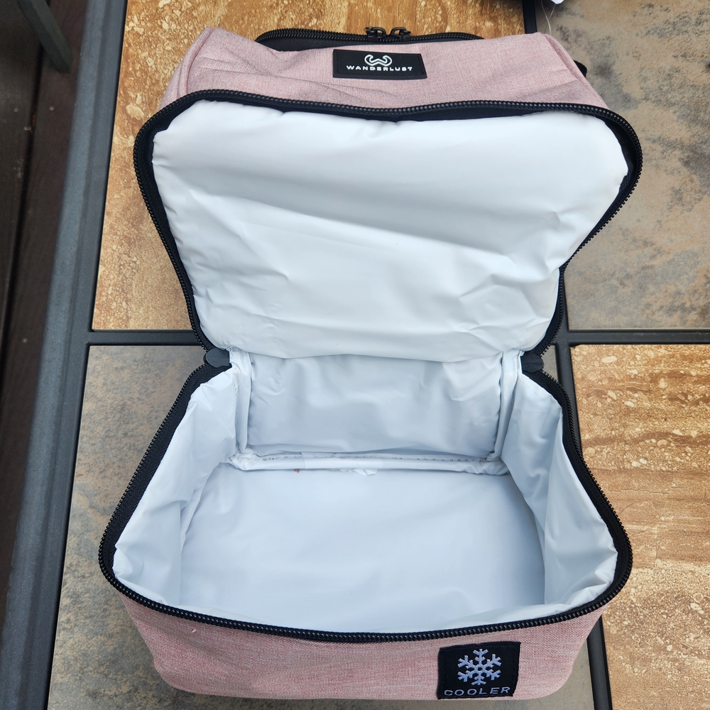 Wanderlust Pink Lunchbox Cooler Bag NEW WITH TAGS - Picture 5 of 8